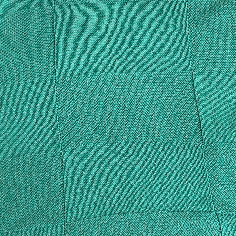 FP Beach Andy Pullover Kelly Green Sweater, Cropped, Boxy Oversized - Picture 5 of 10